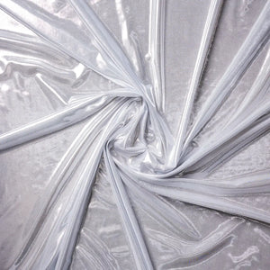 Lycra peliculizată – Argintiu metalic - Ahura