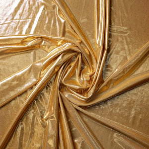 Lycra peliculizată – Auriu metalic intens - Ahura