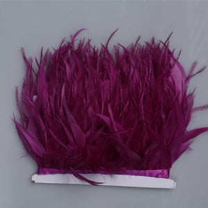 Pene de cocoș și struț pe bandă M337 - Ahura