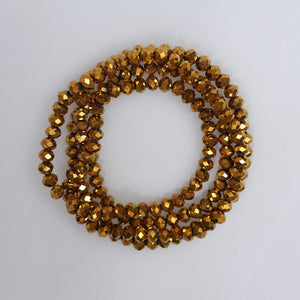 Șirag Mărgele de Cristal Fațetate M8 - Ahura