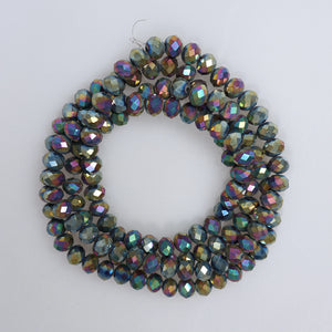 Șirag Mărgele de Cristal Fațetate M6 - Ahura