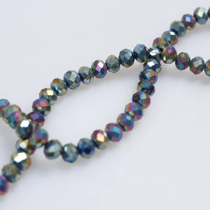 Șirag Mărgele de Cristal Fațetate M6 - Ahura