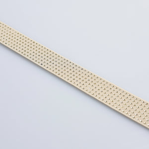 Elastic Decorativ cu Strasuri 3cm M30 - Ahura