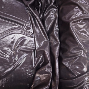 Lycra peliculizată – Negru metalizat - Ahura