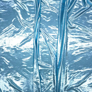 Lycra Peliculizata - Turcoaz metalizat - Ahura