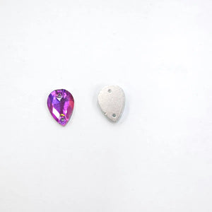 Piatră pentru cusut tip lacrimă 14x10mm - Ahura