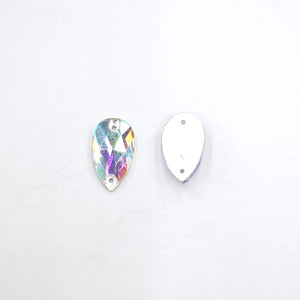 Piatră pentru cusut tip lacrimă 18x10.5mm - Ahura