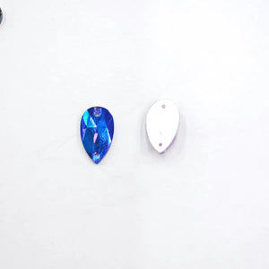 Piatră pentru cusut tip lacrimă 18x10.5mm - Ahura