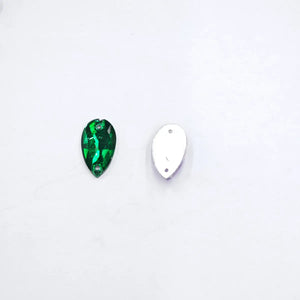 Piatră pentru cusut tip lacrimă 18x10.5mm - Ahura