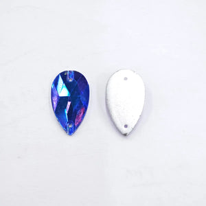 Piatră pentru cusut tip lacrimă 28x16mm - Ahura