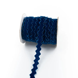 Banda De Catifea Zig Zag De 1cm x 18M - Ahura