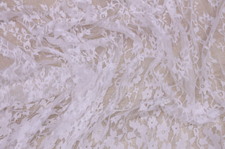Dantela Chantilly Alb - 115