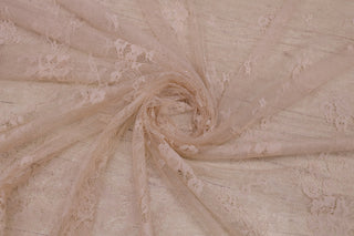Dantela Chantilly Bej Deschis - 657-1
