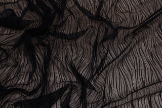 Dantela Chantilly Negru - 131