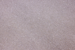 Broderie de lux tip plasa cu margele si paiete cusute manual  C8 - Argintiu