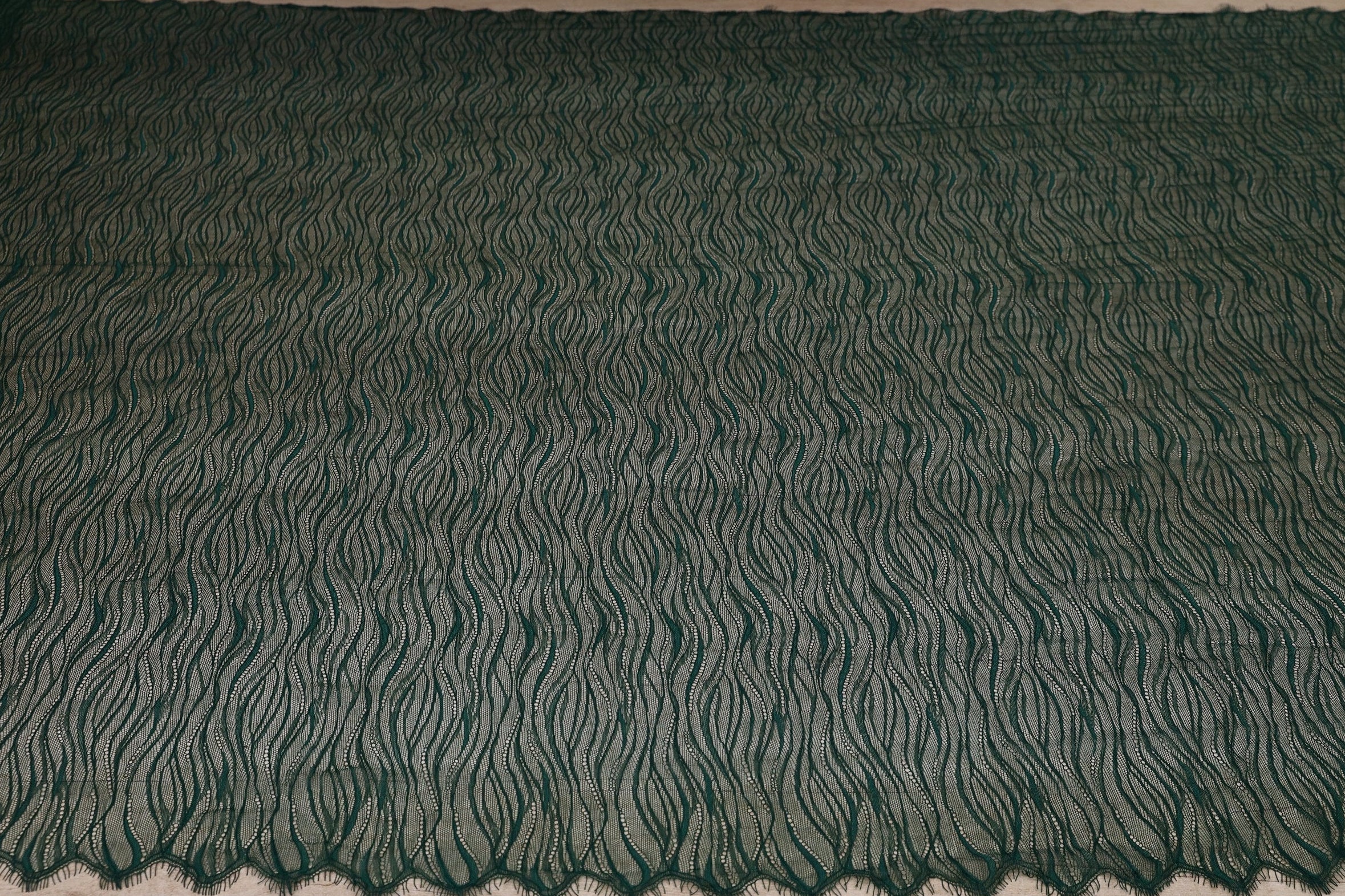 Dantela Chantilly Verde - 131