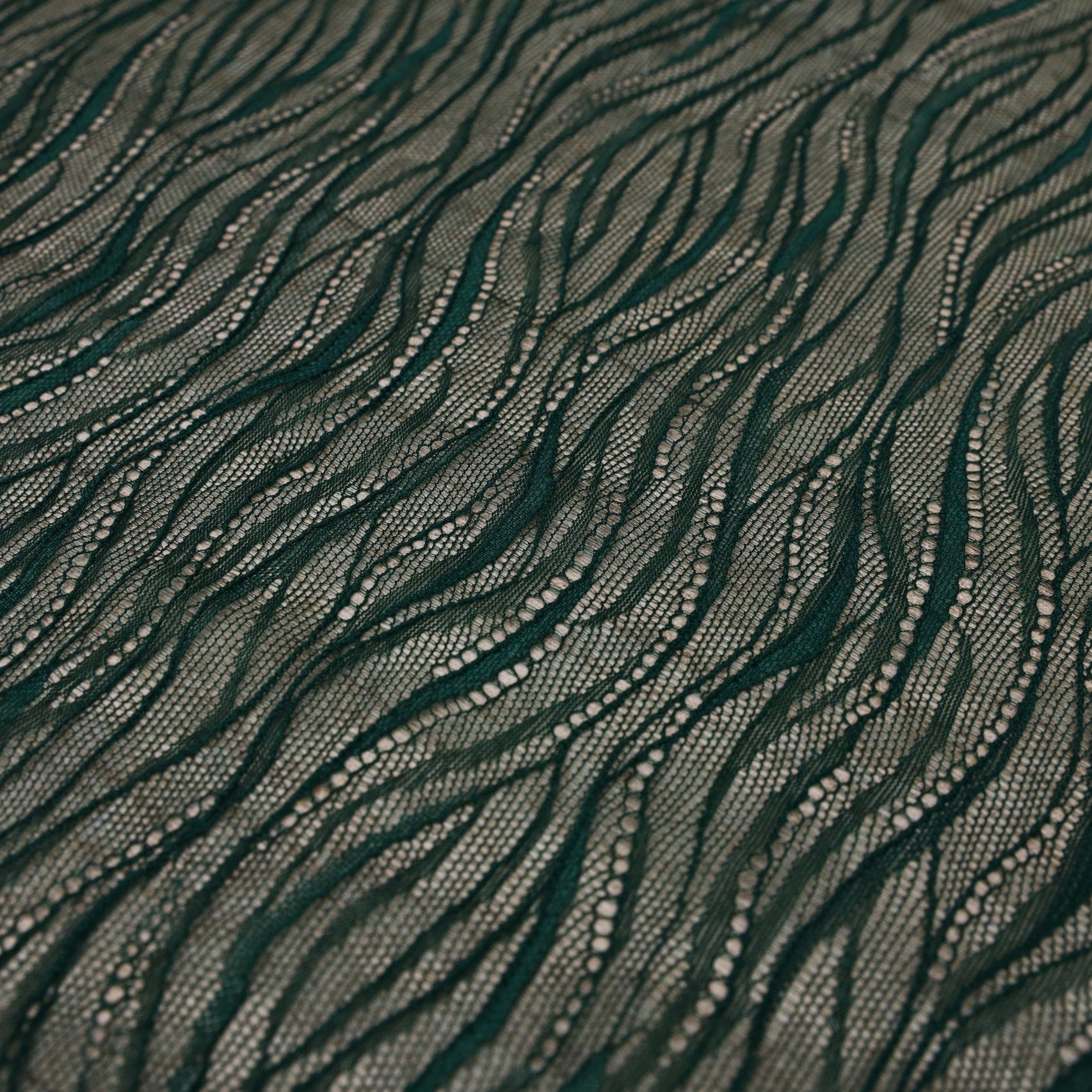 Dantela Chantilly Verde - 131