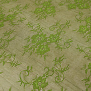 Dantela Chantilly Verde - 112-657-1 A