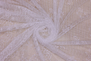 Dantela Chantilly Alb - 116