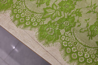 Dantela Chantilly Verde - 112-657-1 A