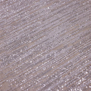 Broderie de lux tip dantela cu margele si paiete  C12 - Alb