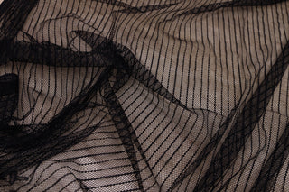 Dantela Chantilly Negru - 113