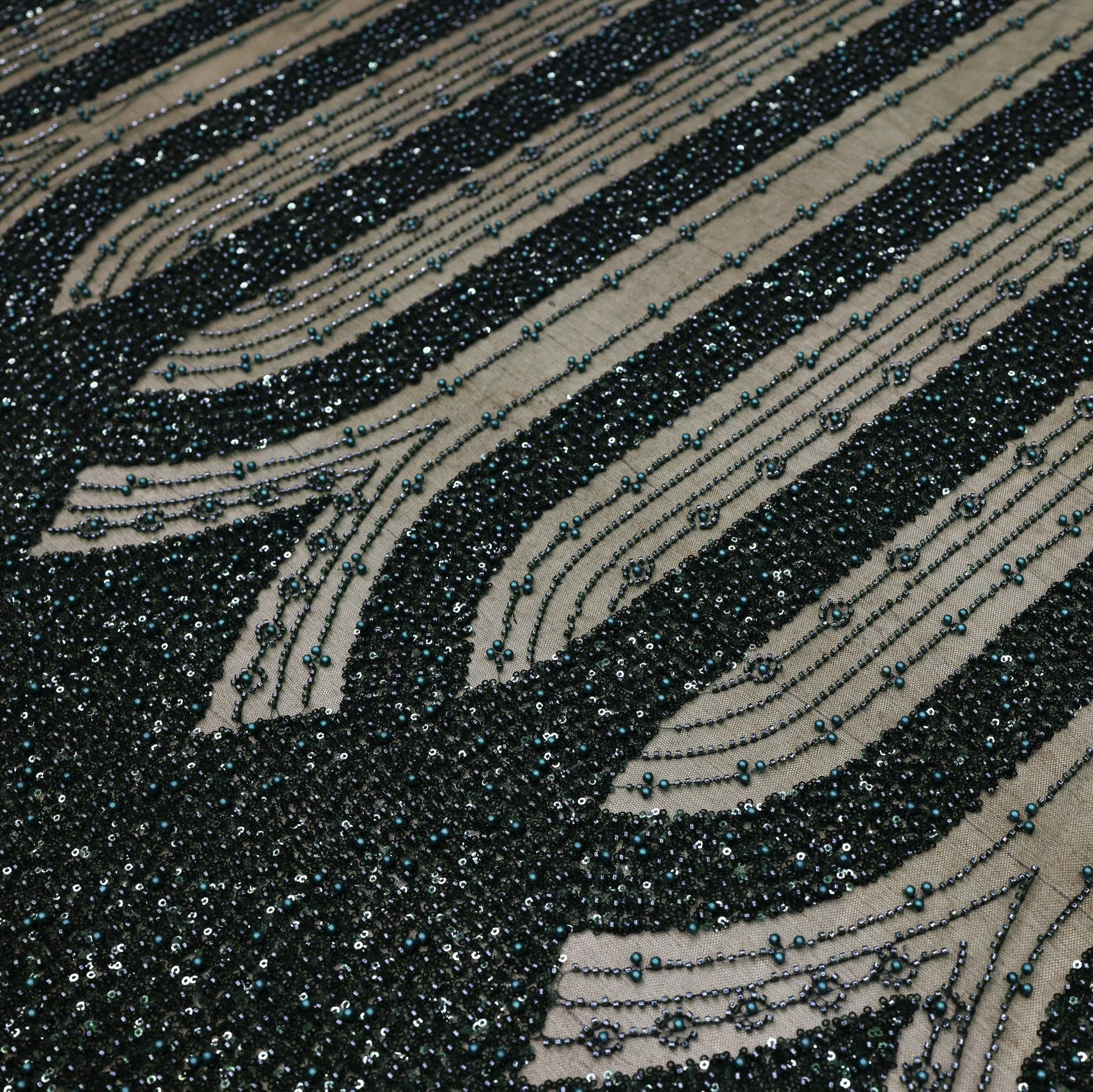 Broderie A70 Verde la metru