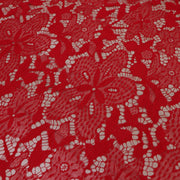 Dantela Chantilly Rosu - 123