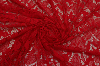 Dantela Chantilly Rosu - 123