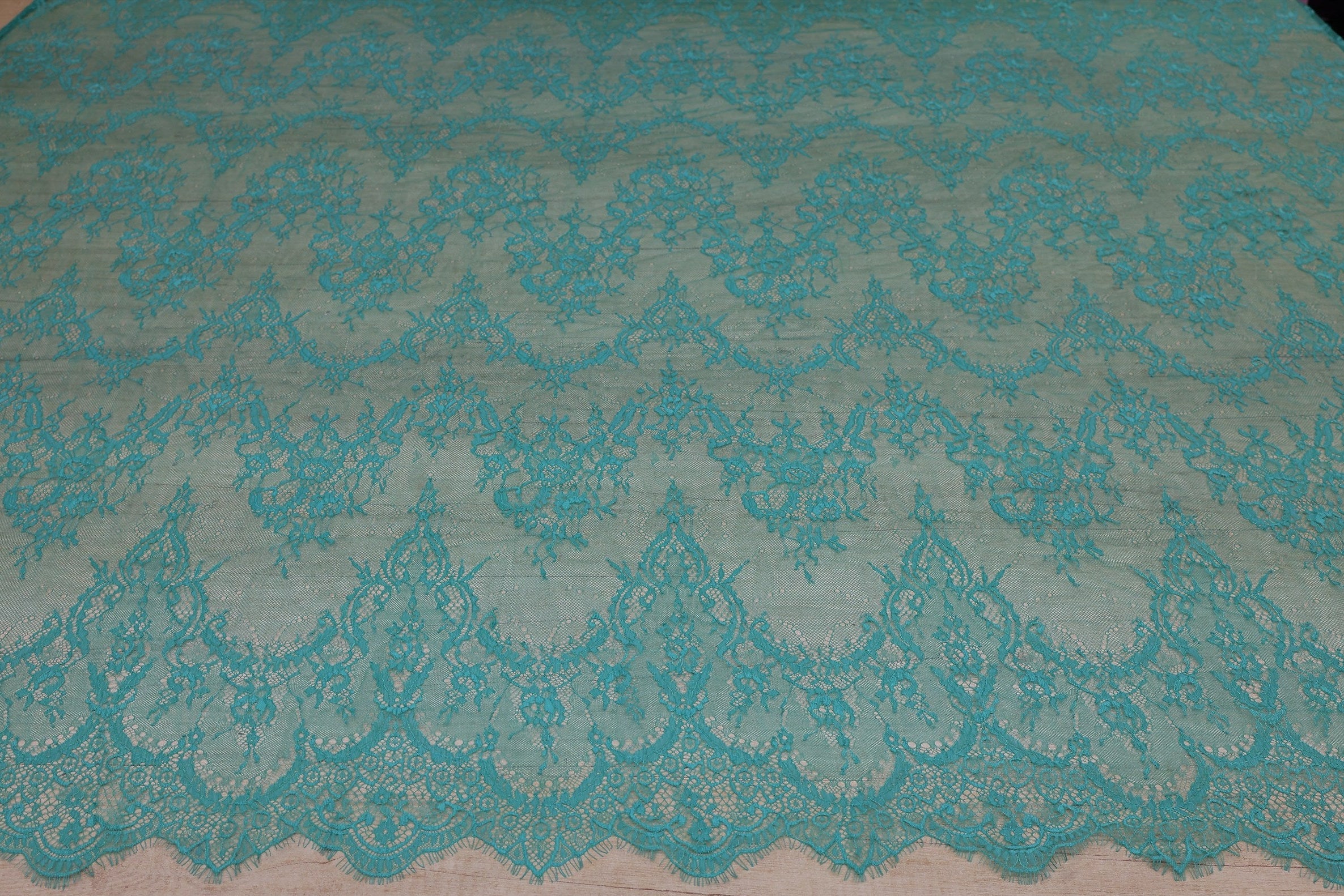 Dantela Chantilly Turqoise - 118-9912
