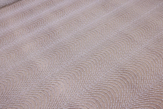 Broderie de lux tip dantela cu perle cusute manual  B99 - Alb.
