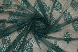Dantela Chantilly Verde - 657-2