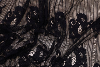 Dantela Chantilly Negru - 119