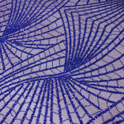 Broderie B64 Albastru la metru