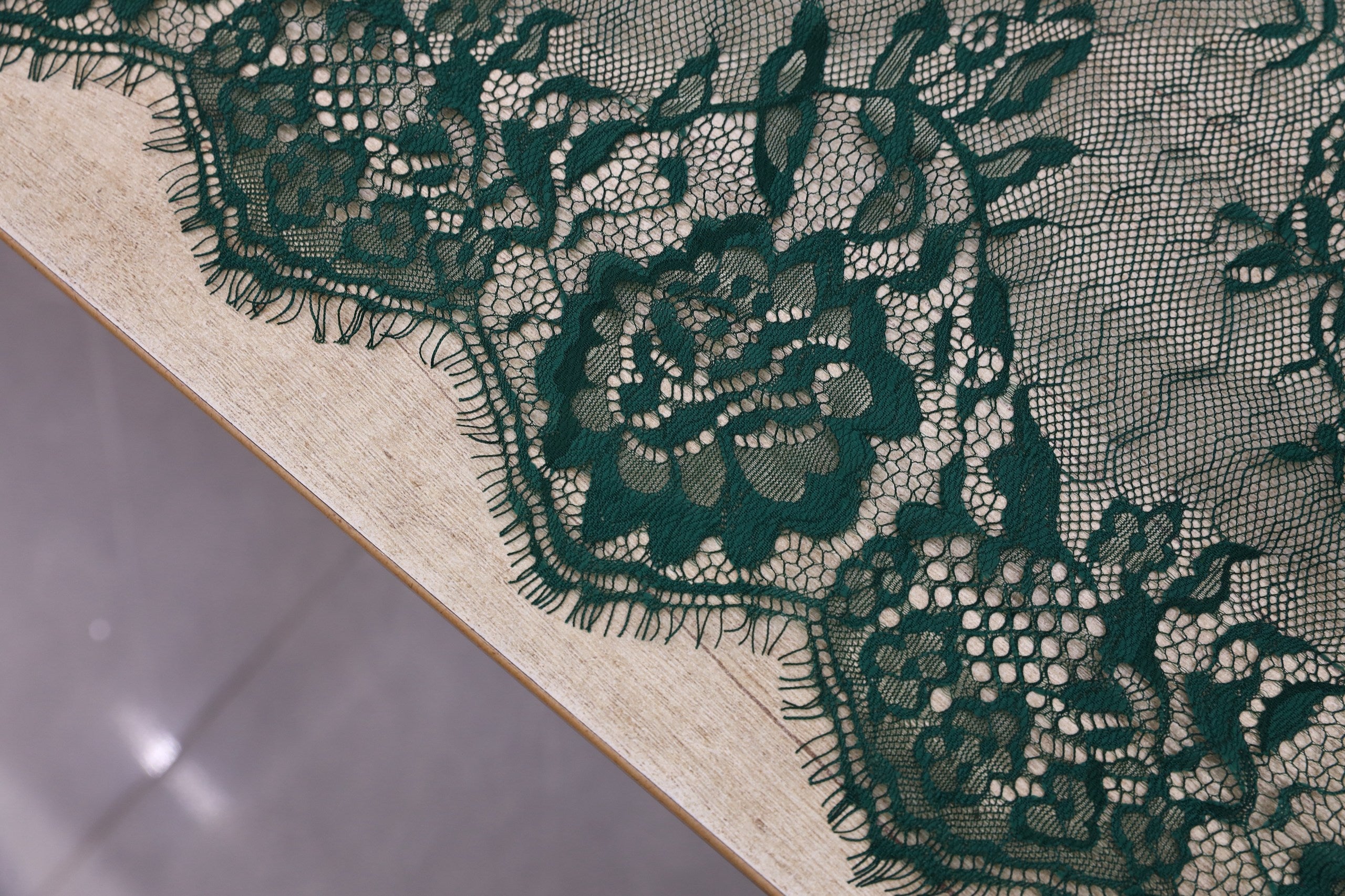 Dantela Chantilly Verde - 113