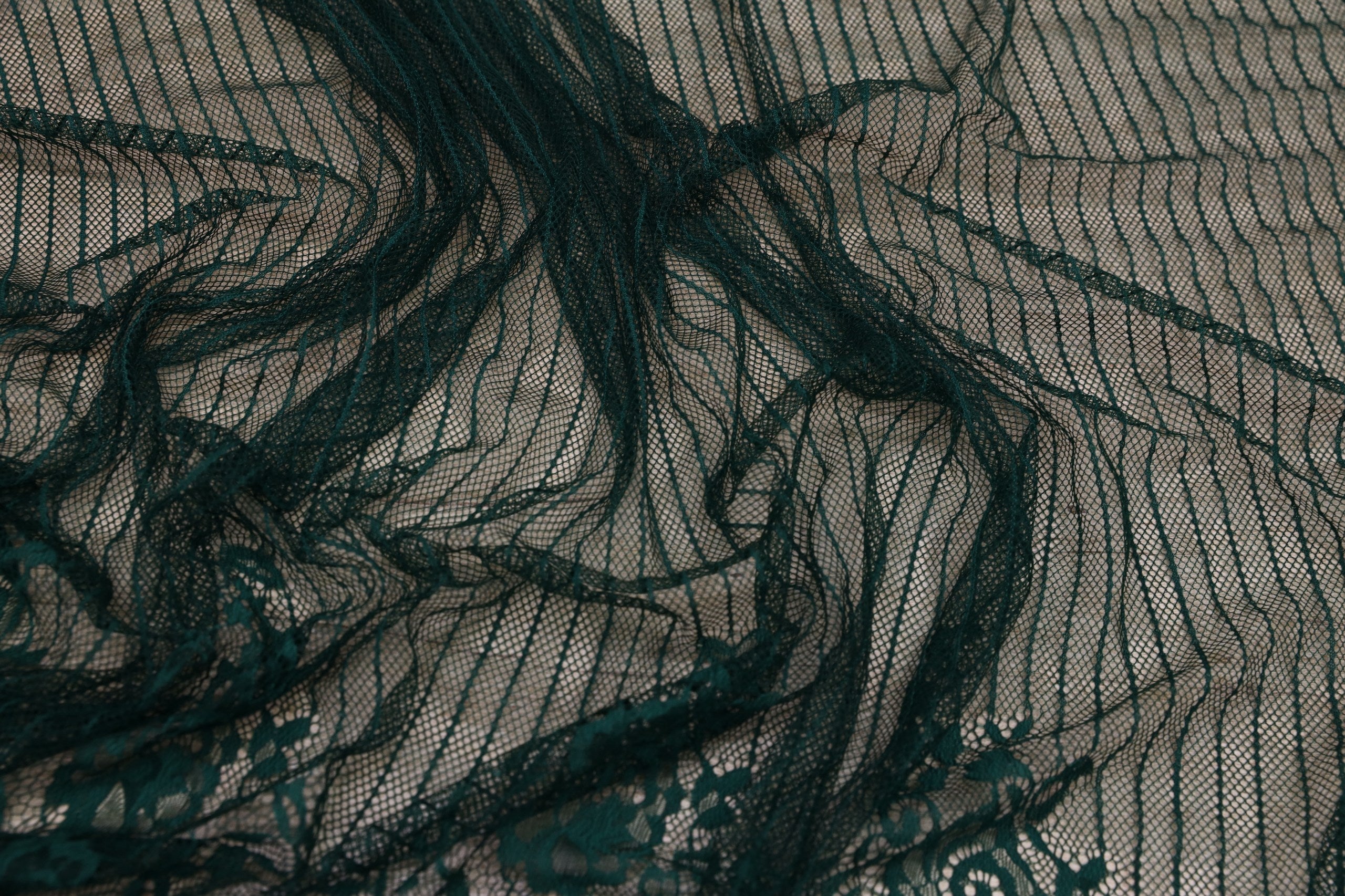 Dantela Chantilly Verde - 113