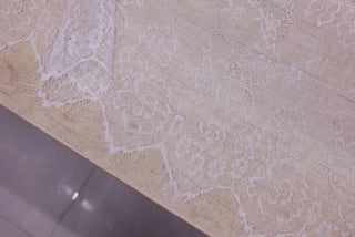 Dantela Chantilly Alb - 129