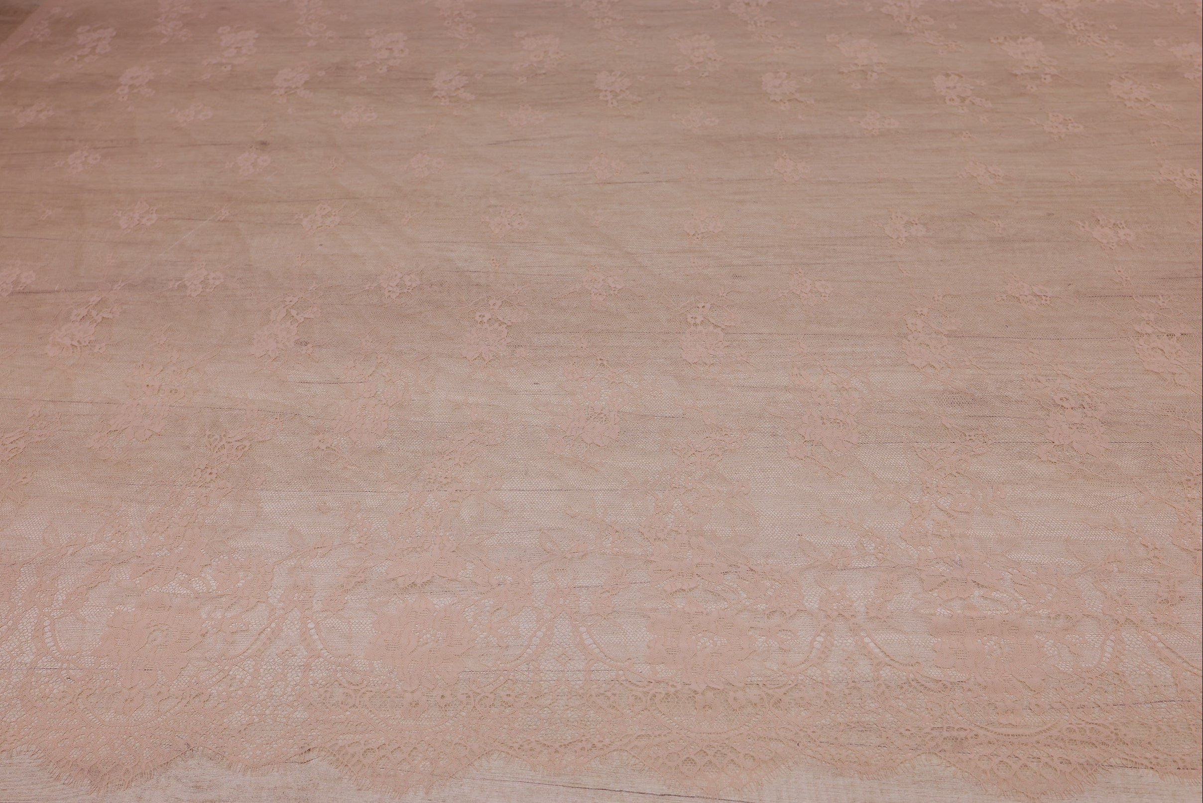 Dantela Chantilly Bej Inchis - 657-1