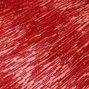 Broderie tip dantela cu perle/margele si paiete A66 - Rosu