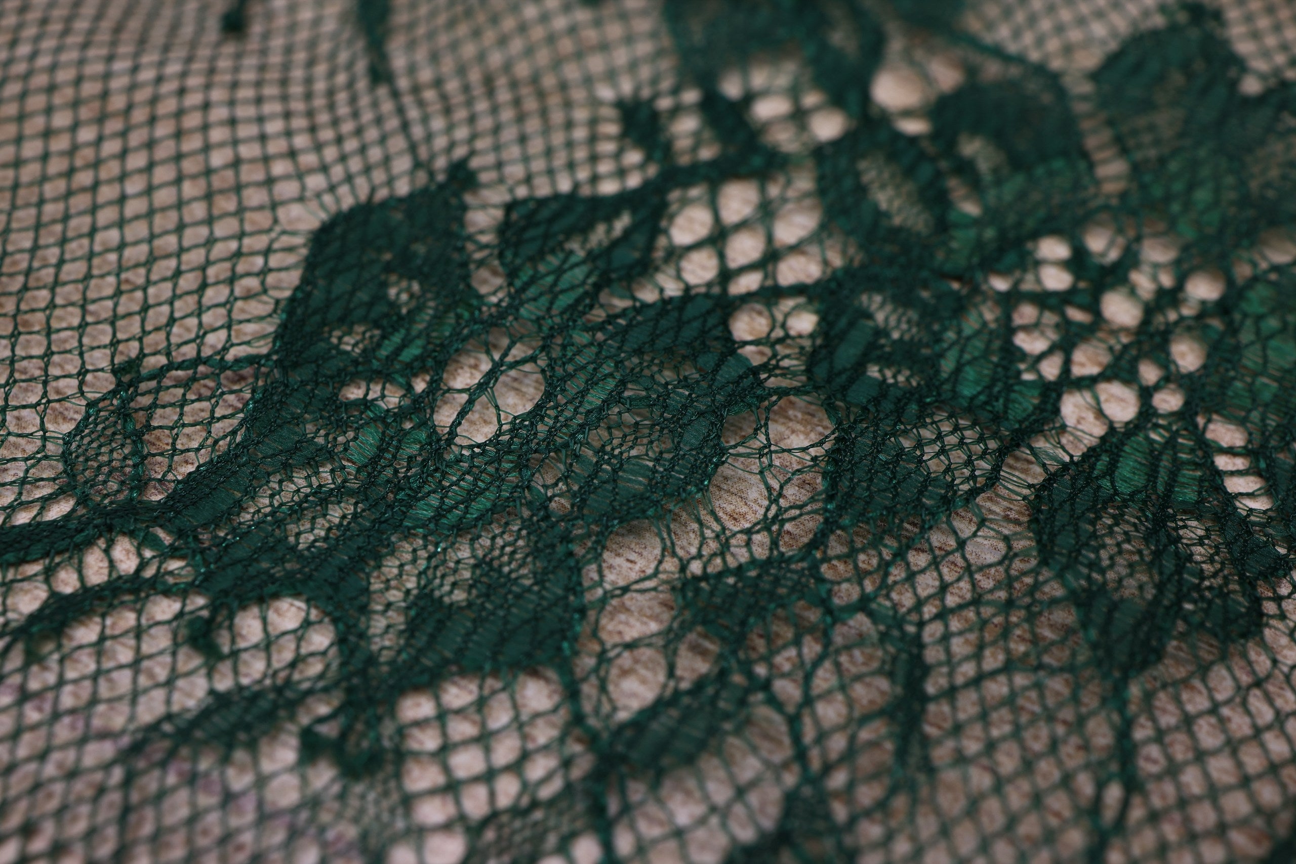 Dantela Chantilly Verde - 112-9911