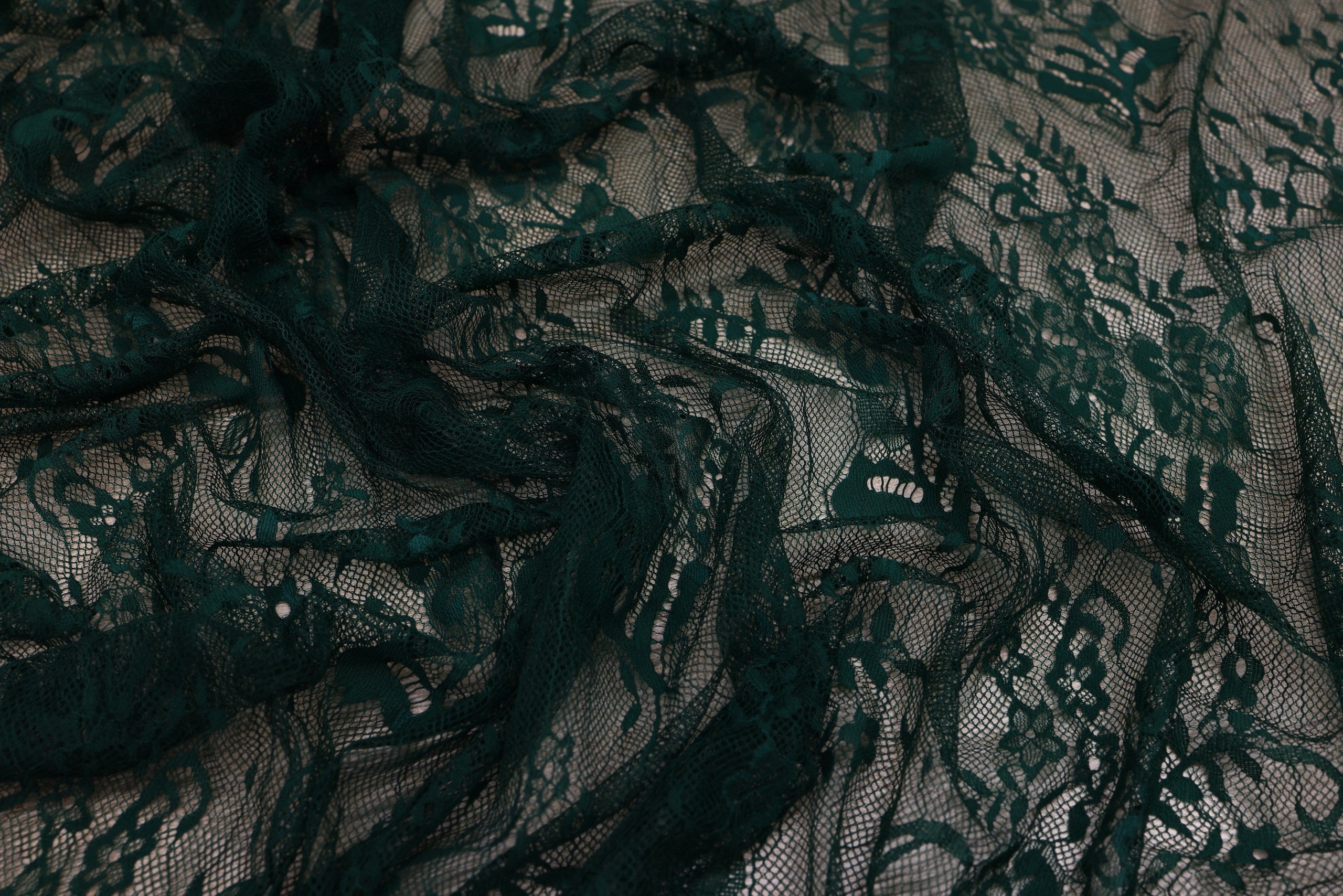 Dantela Chantilly Verde - 116