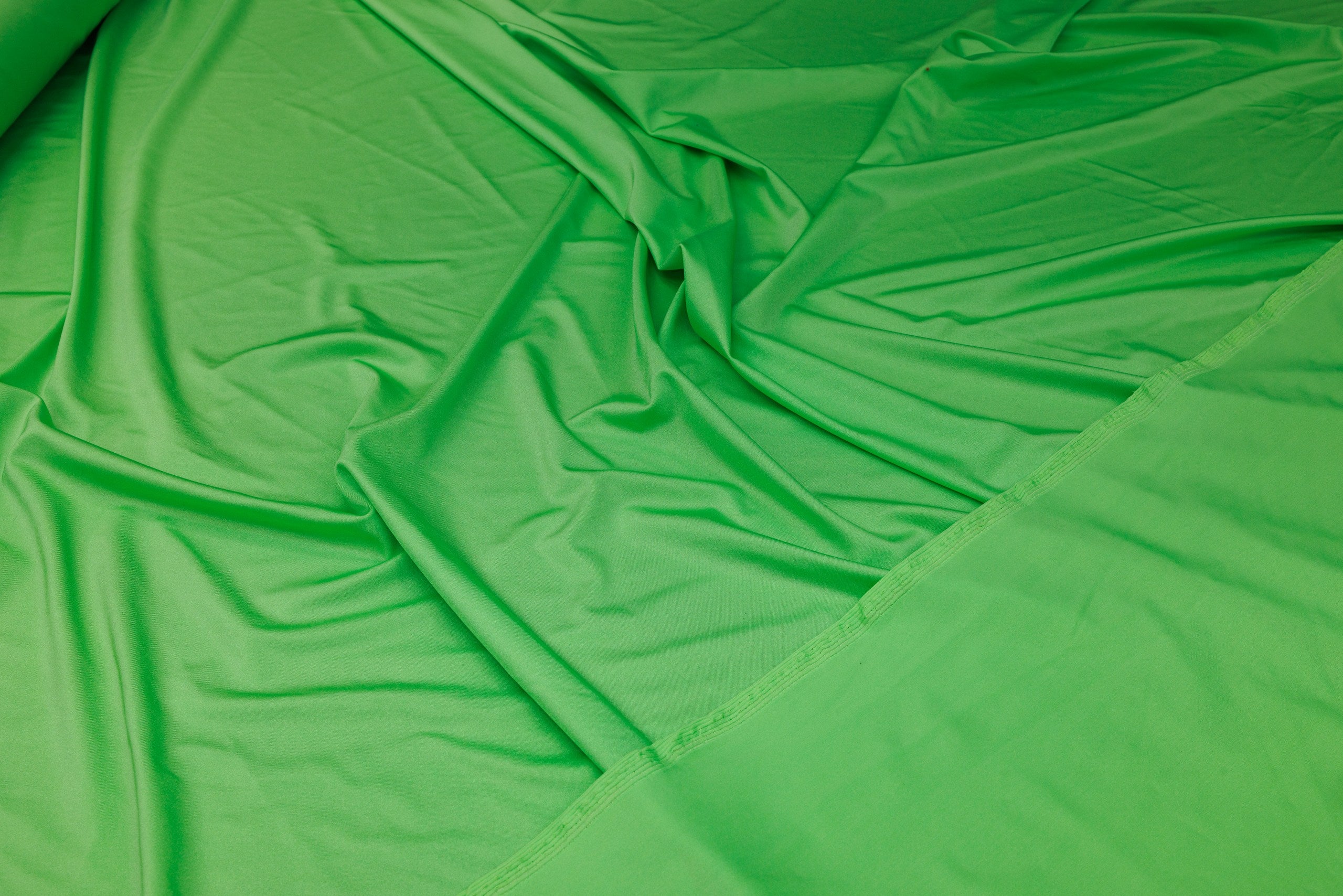 Lycra Plină Lucioasă - Verde Kelly