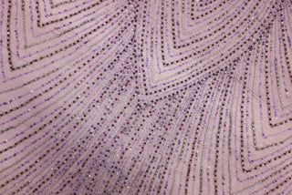 Broderie de lux tip dantela cu strasuri/pietre pretioase E61 - Mov