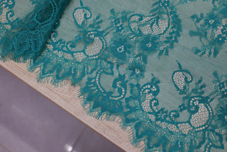 Dantela Chantilly Turqoise - 657-3