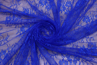 Dantela Chantilly Albastru Royal - 112-9911