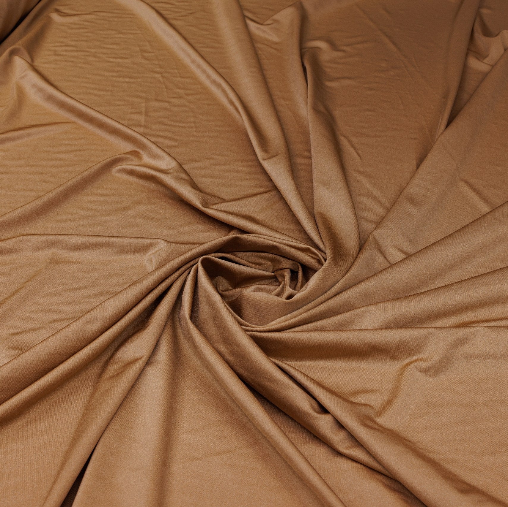 Lycra Plină Lucioasă - Bej Caramel
