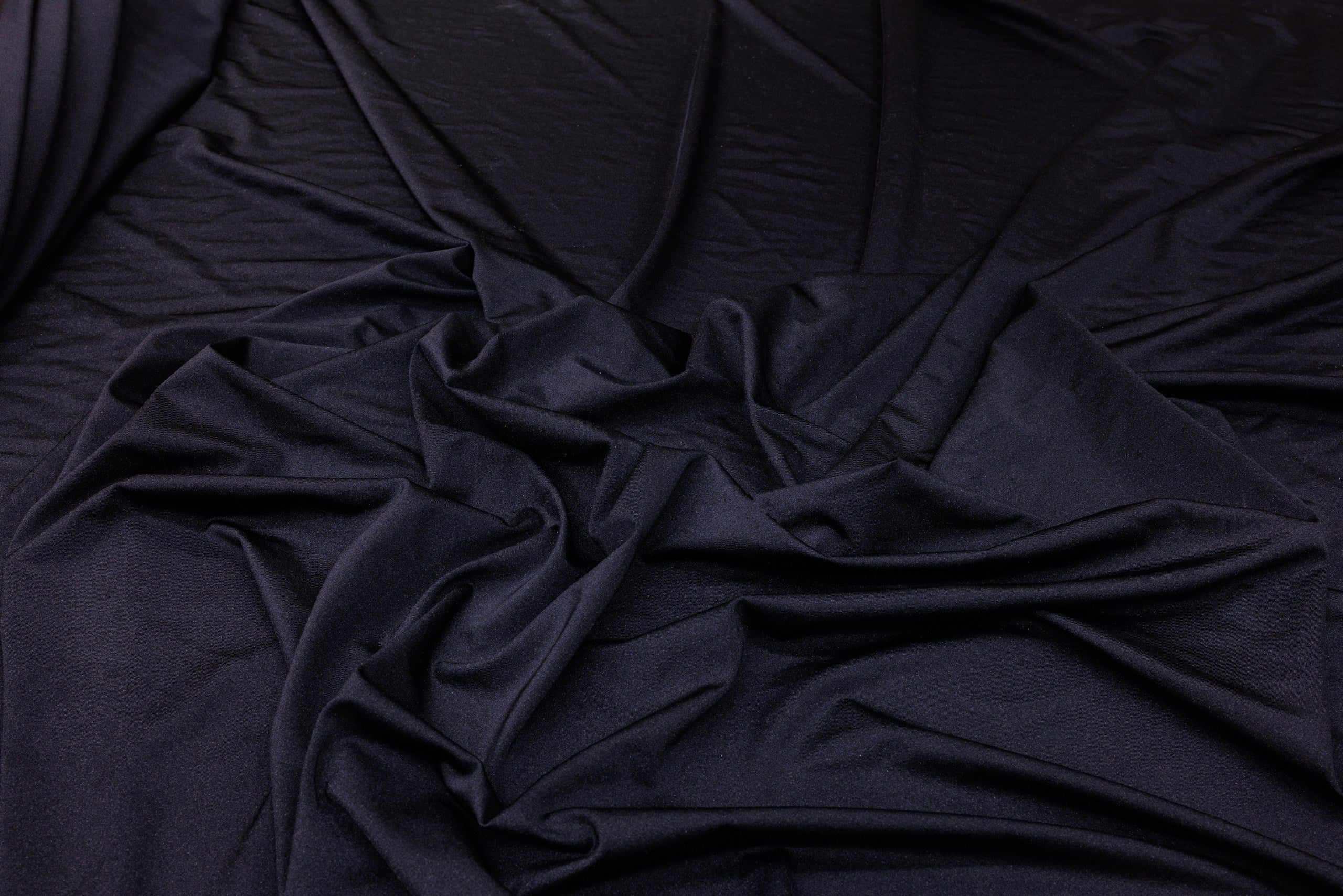 Lycra Plină Lucioasă - Negru