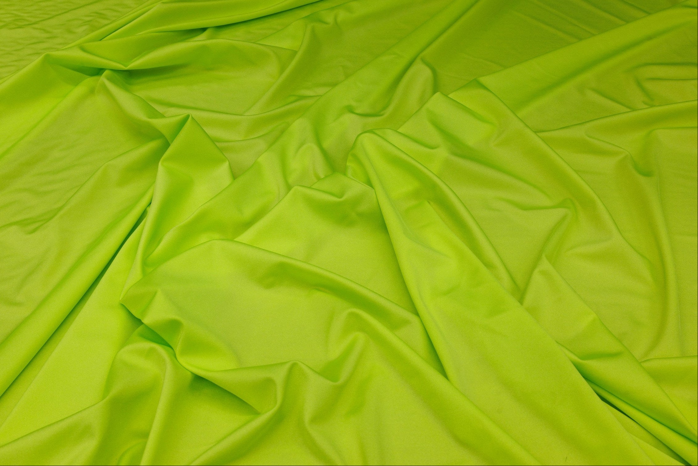 Lycra Plină Lucioasă - Verde Neon