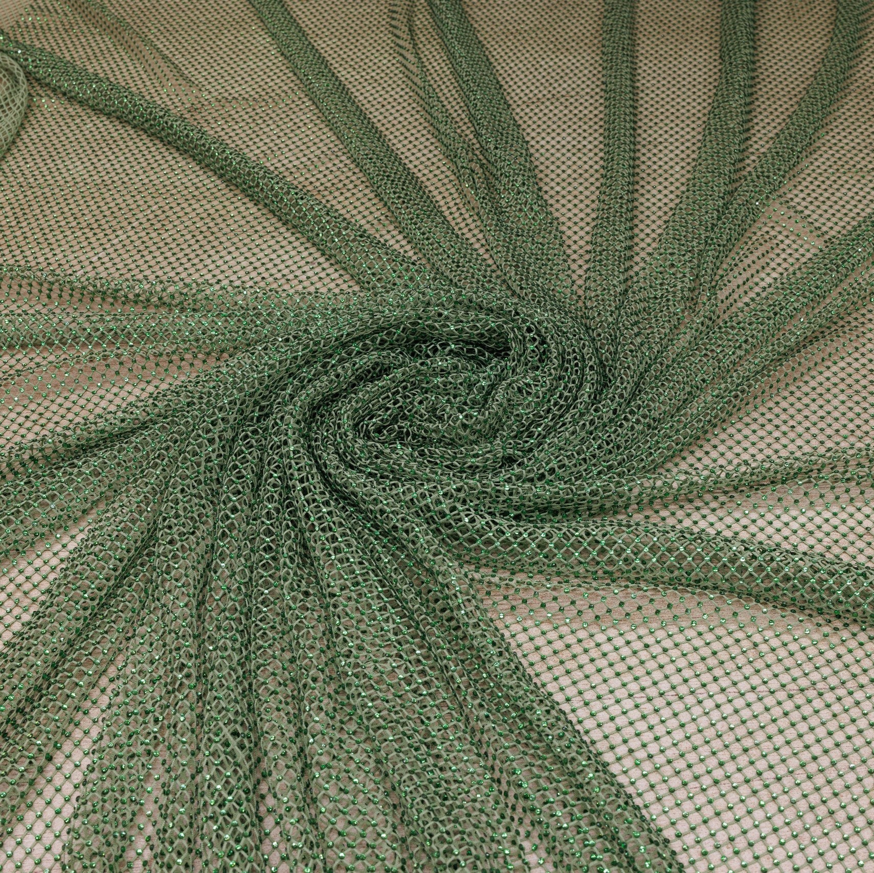 Plasa cu Strasuri - Verde