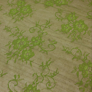 Dantela Chantilly Verde - 112-657-1 A